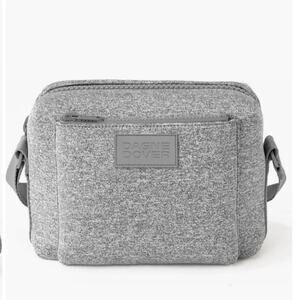 Dagne Dover Micah Neoprene Crossbody Bag in heather gray